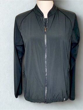 🎄🎄Columbia Lightweight Zip Up Jacket Black Women Medium